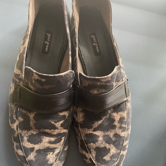 Paul Green suede leopard flats. - Picture 3 of 4